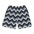 Men's Steel Chevron Performance Jogger Athletic Shorts with Pockets