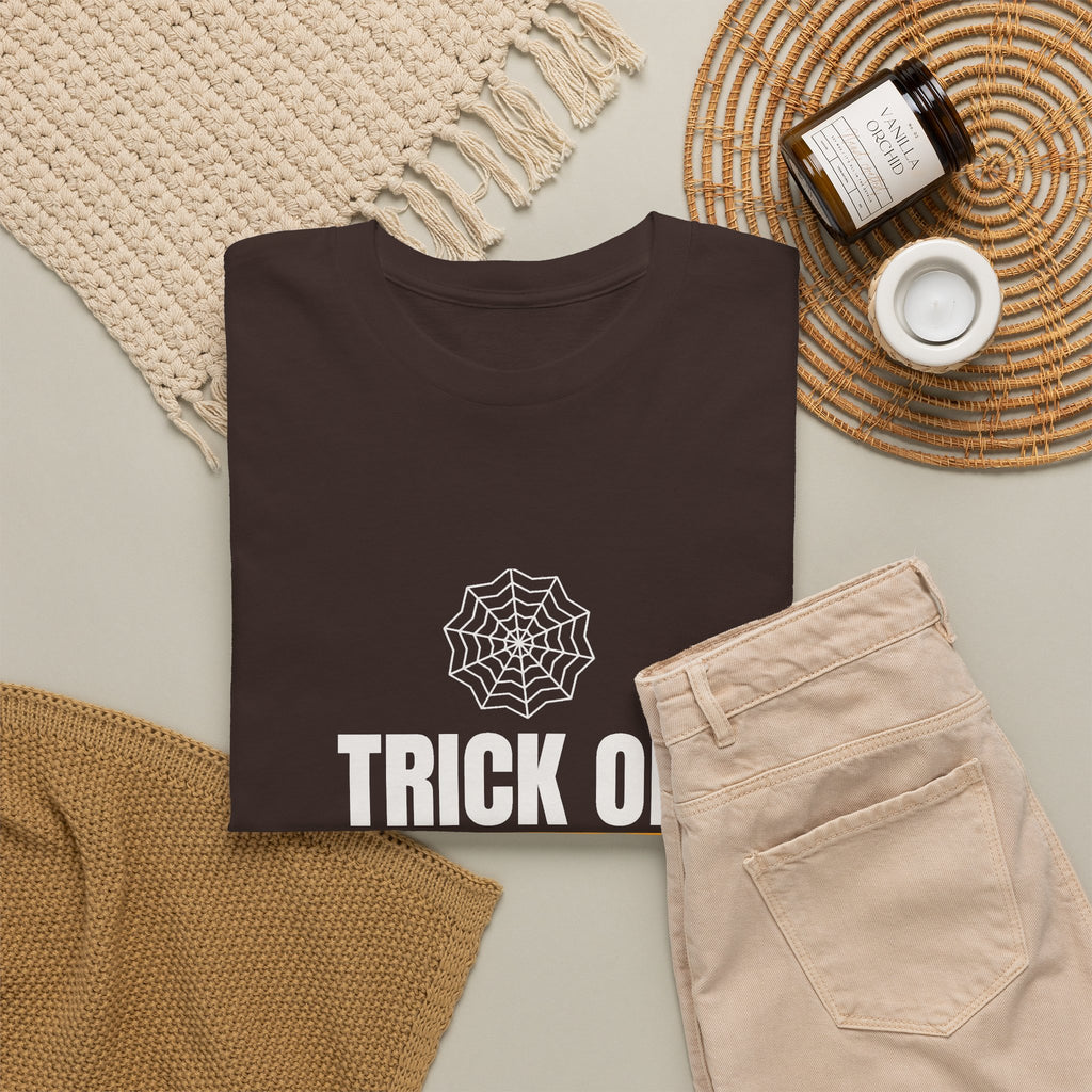Trick Or Train | Men's Halloween Graphic Gym T-Shirt