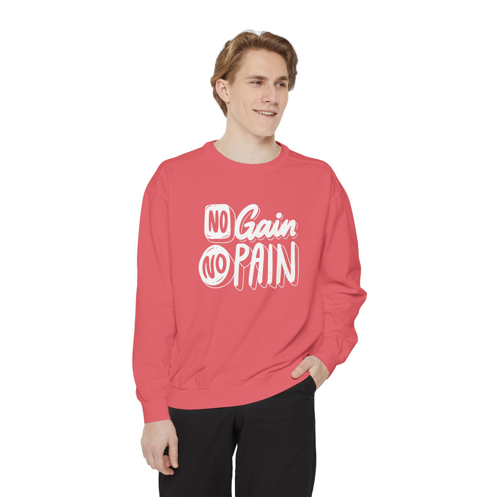 Copy of No Gain No Pain Sweatshirt | Motivational Fitness Crewneck