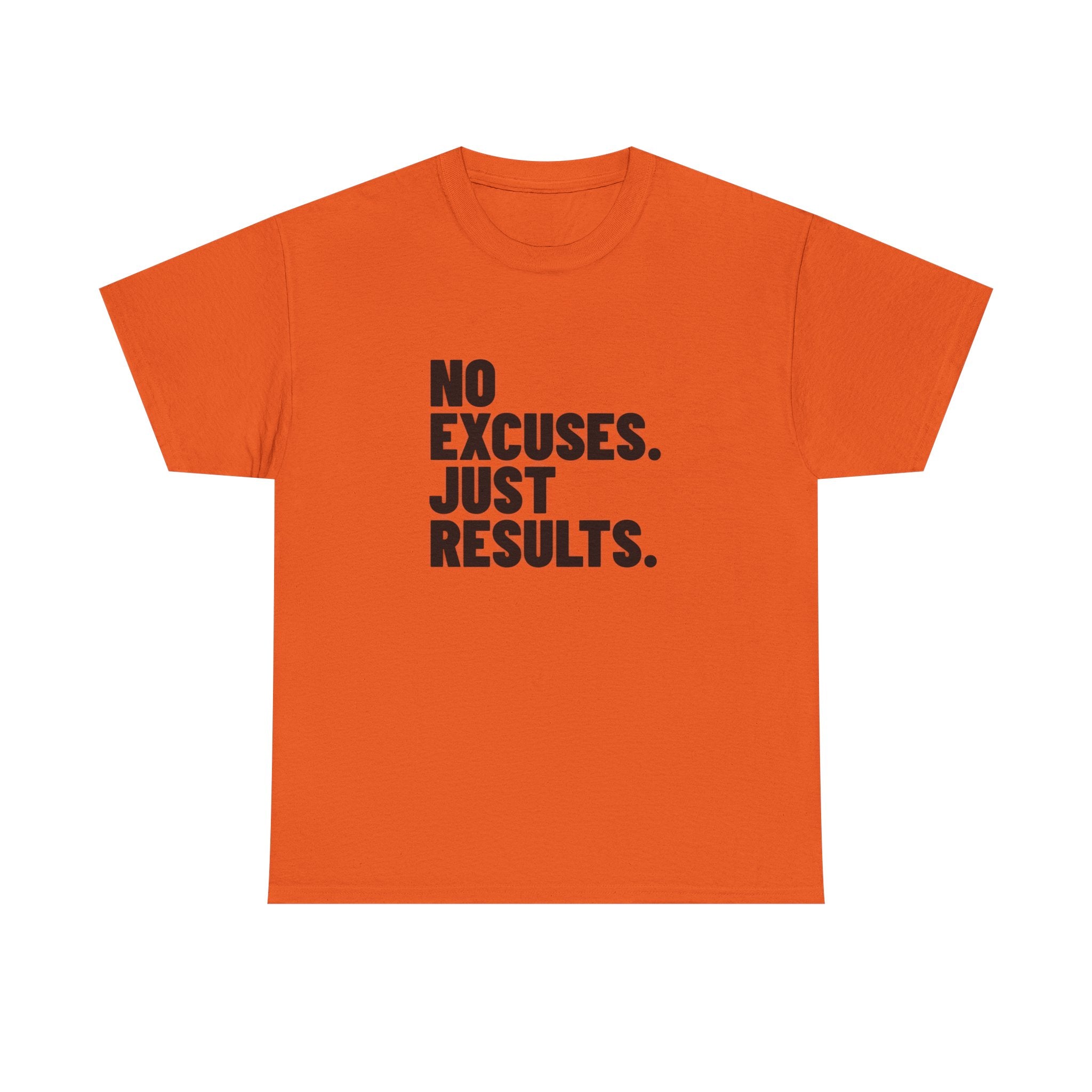 No Excuses. Just Results. | Motivational T-Shirt