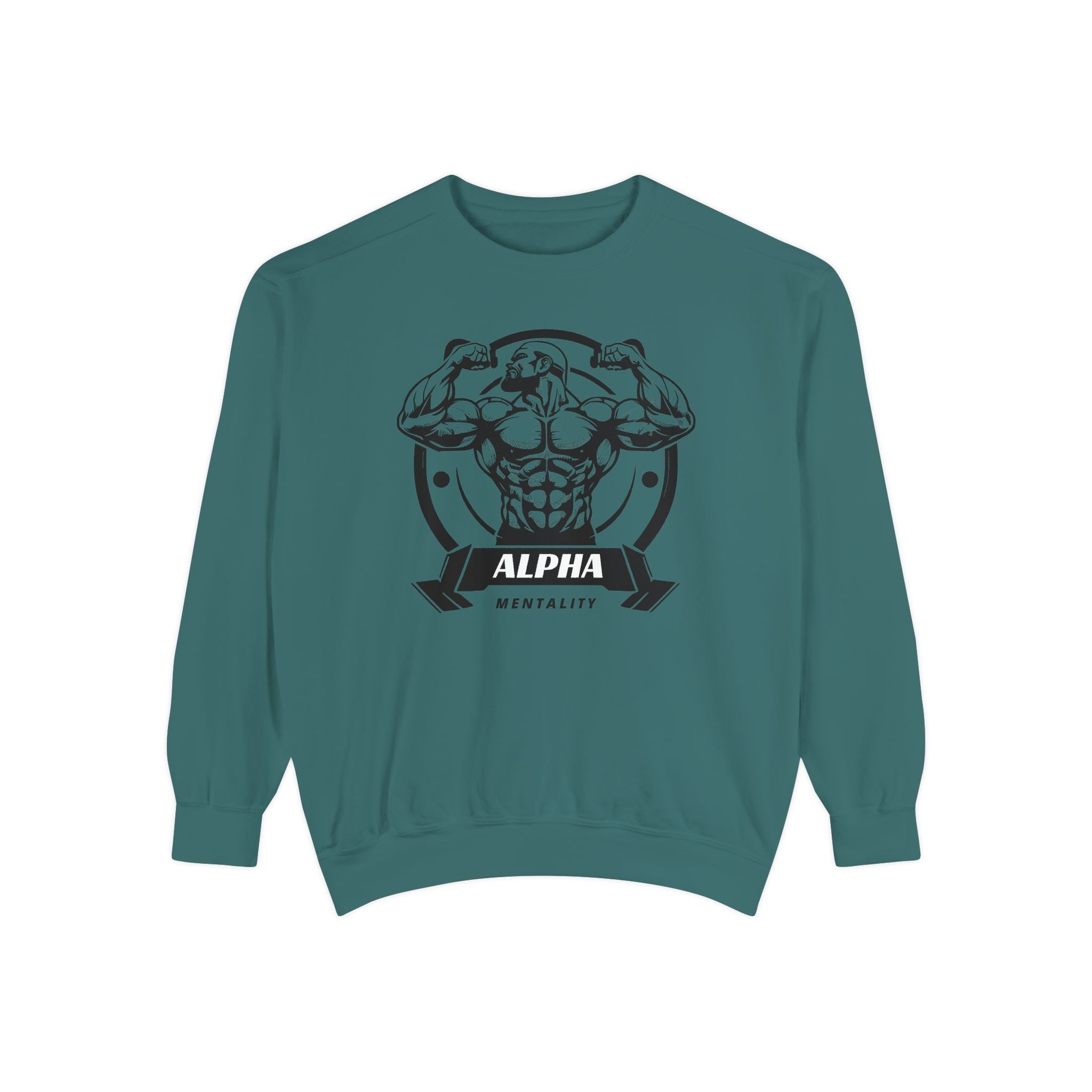 Alpha Mentality Sweatshirt | Muscular Gym Crewneck