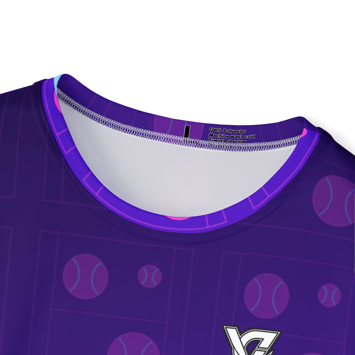 Tennis Ultra Violet Baseline Seam Men's Sports Jersey
