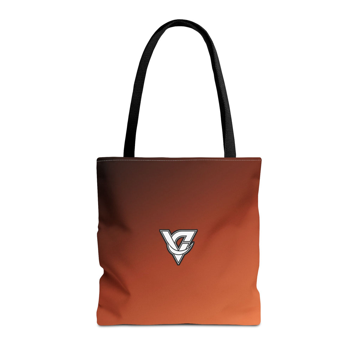Terracotta Ombre Tote Bag — All-Over Print Gym & Everyday Tote