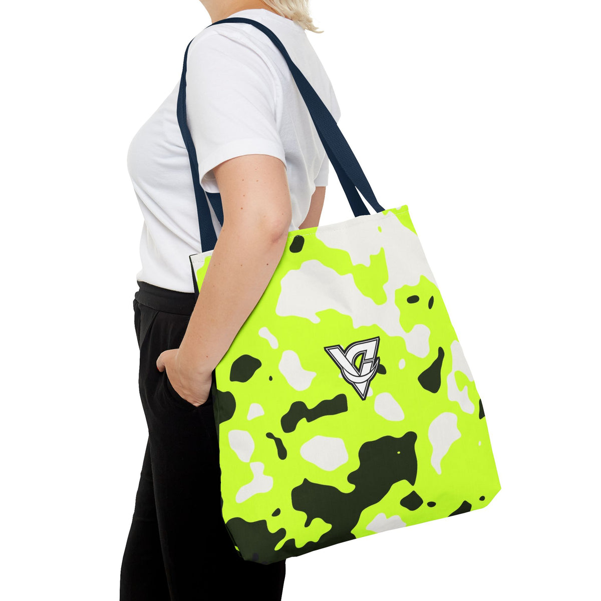 Volt Magma Tote Bag — All-Over Print Gym & Everyday Tote