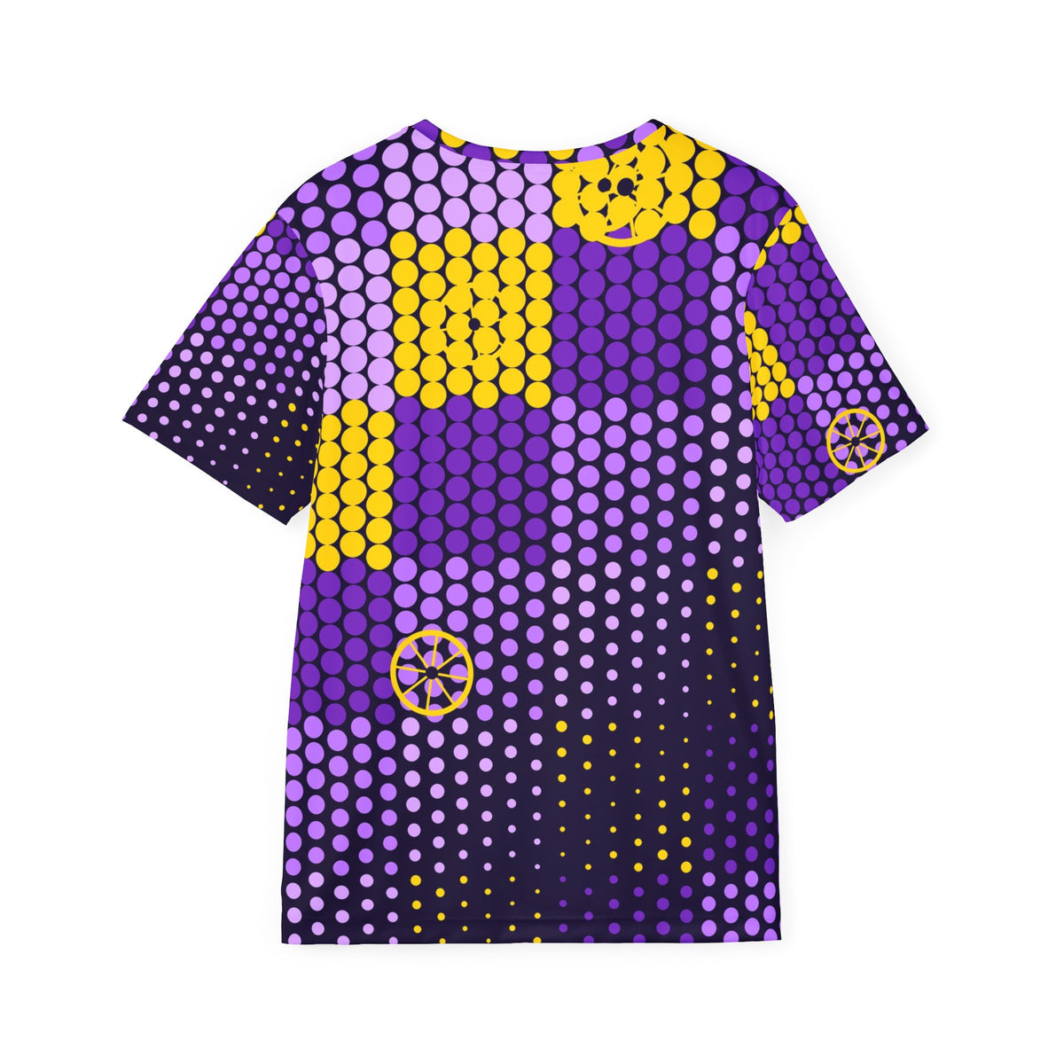 Cycling Ultra Grape Halftone Pulse Men's Sports Jersey