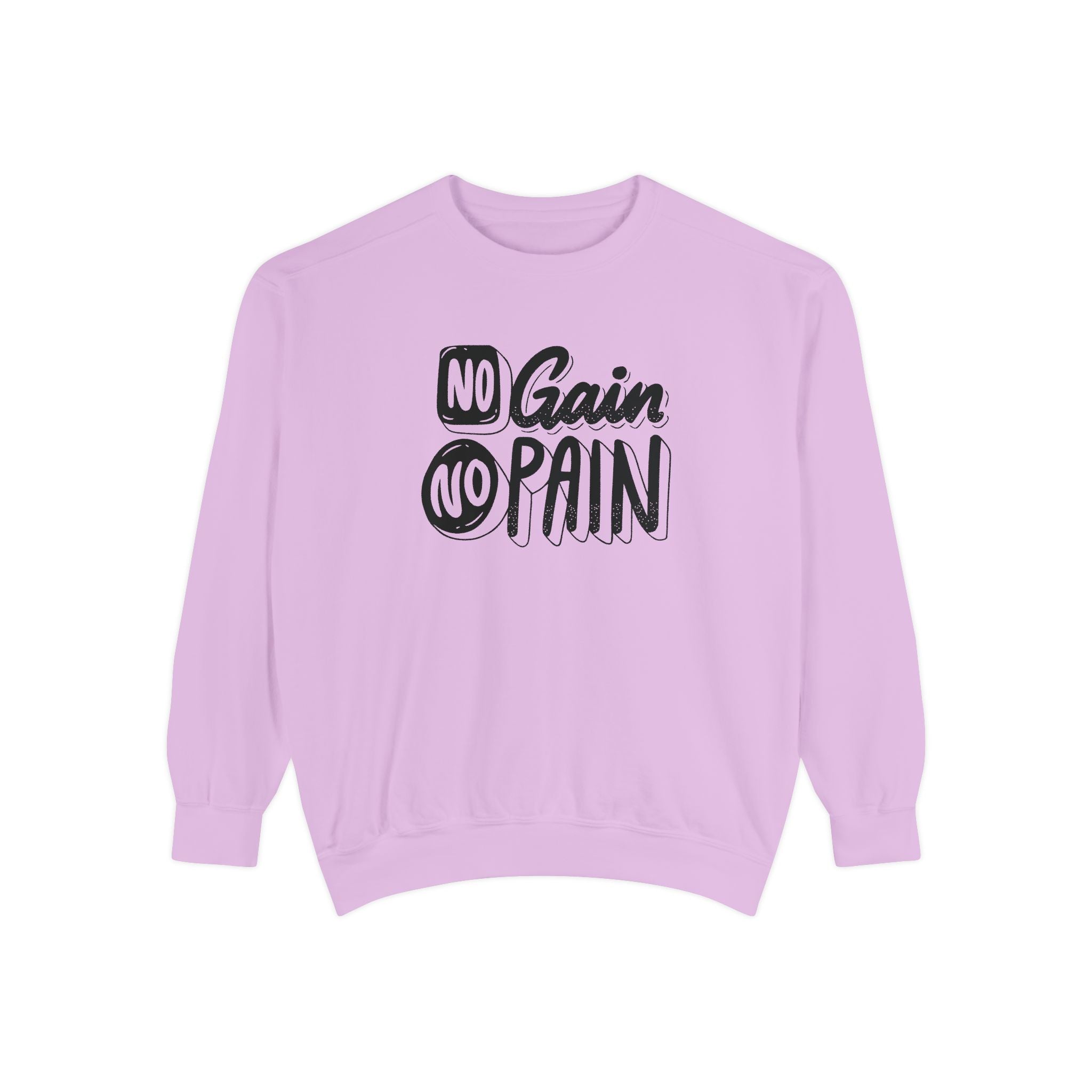 No Gain No Pain Sweatshirt | Motivational Fitness Crewneck