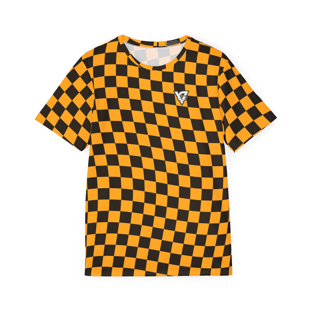 Amber Warp Check Multipurpose Athletic Shirt