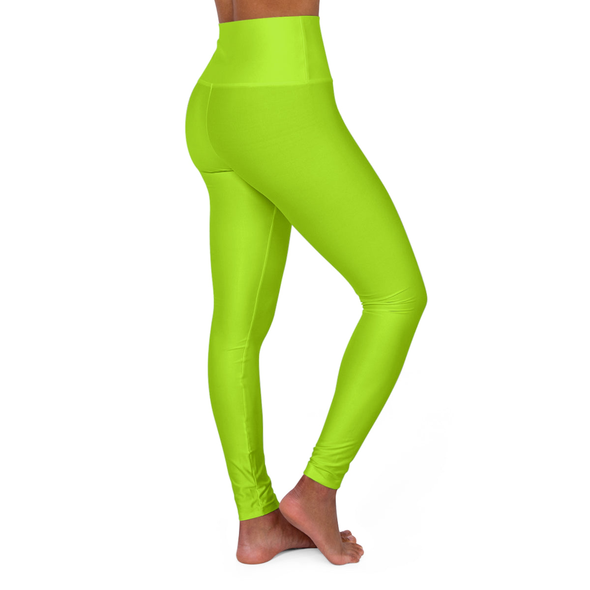 Volt Green Essential High-Waisted Yoga Leggings
