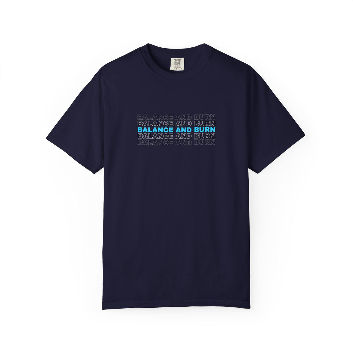 Balance And Burn | Women's Garment-Dyed Graphic Tee