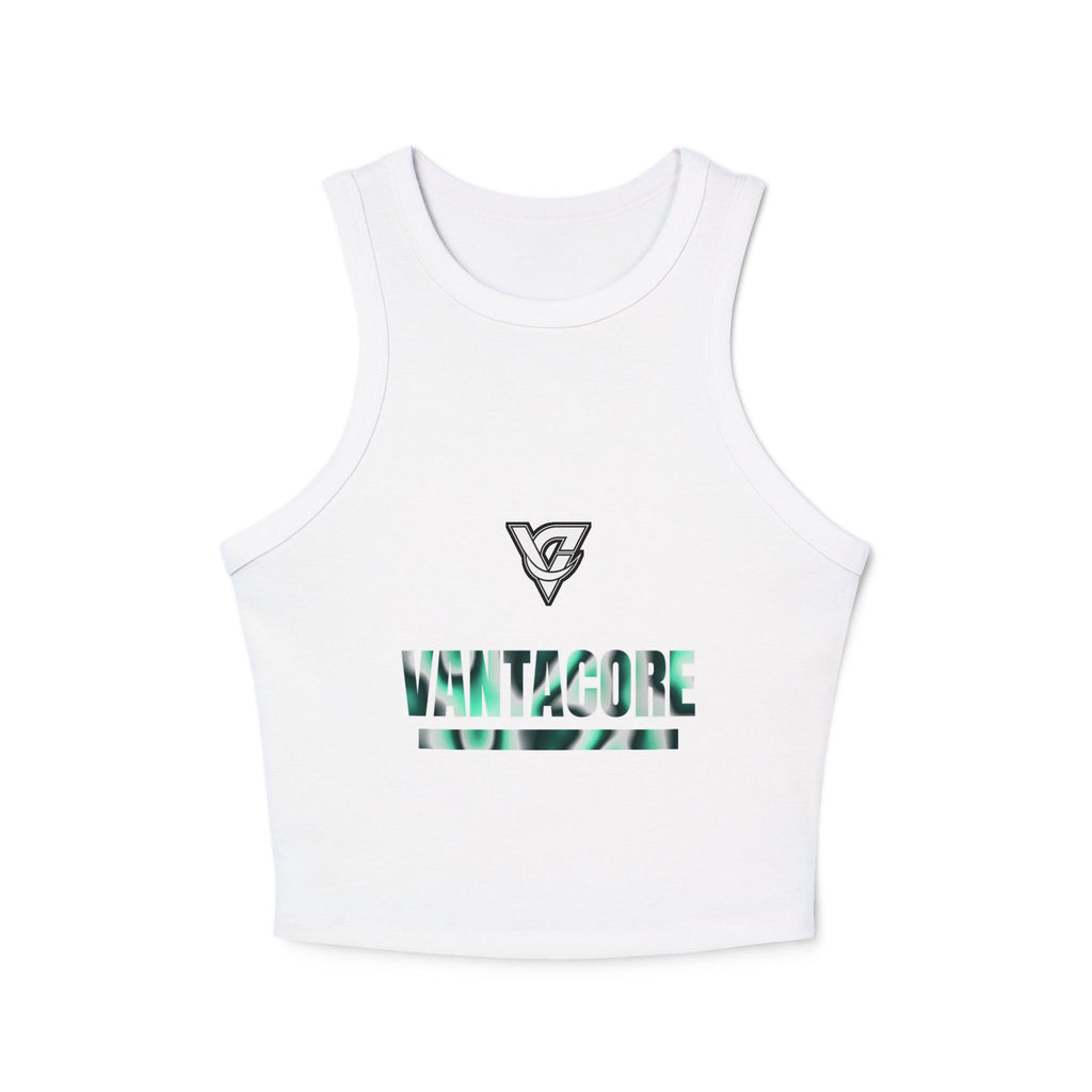 Mint Oil Slick Women's Racerback Tank