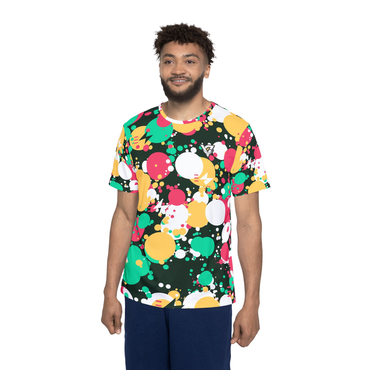 Running Watermelon Splash Zone Men's Sports Jersey