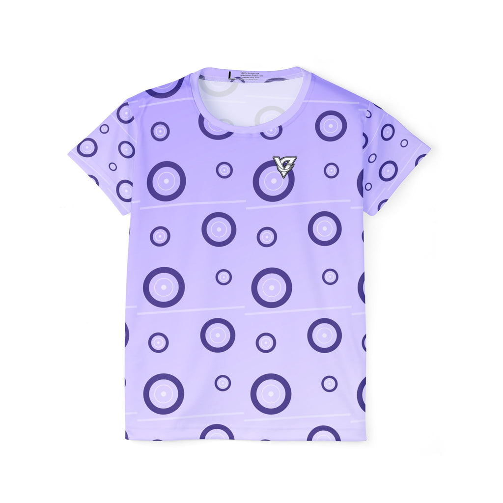 Training & Gym Lavender Mist Iron Plate Women's Sports Jersey