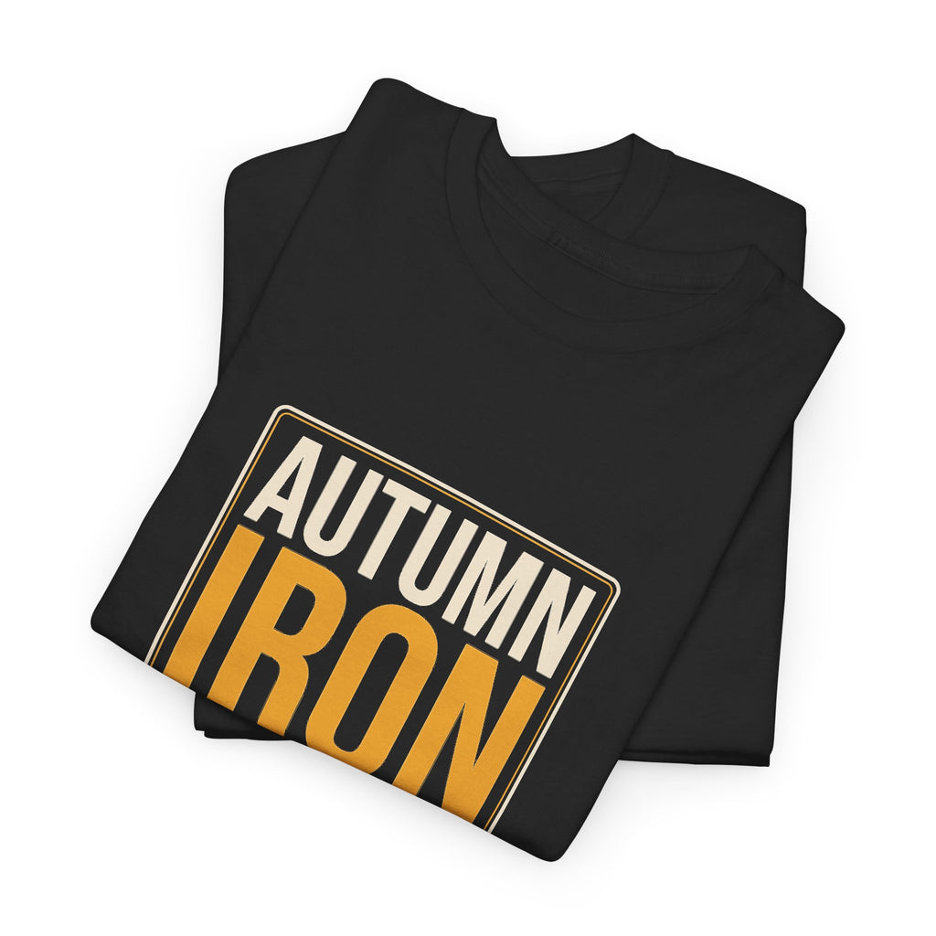 Autumn Iron | Men's Graphic Gym T-Shirt