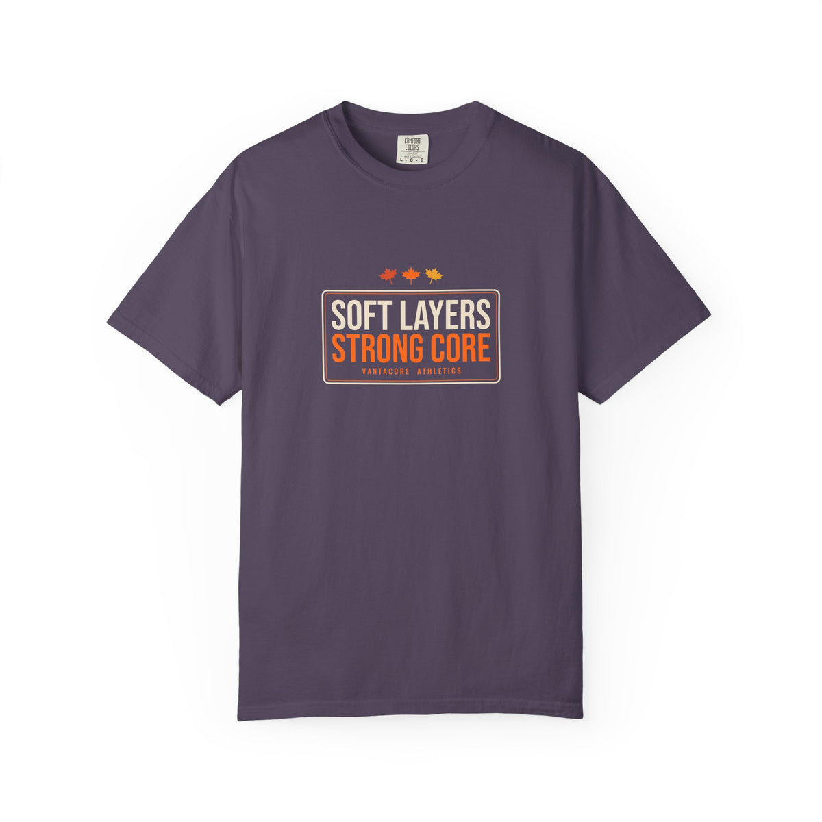 Soft Layers Strong Core | Women's Garment-Dyed Graphic Tee