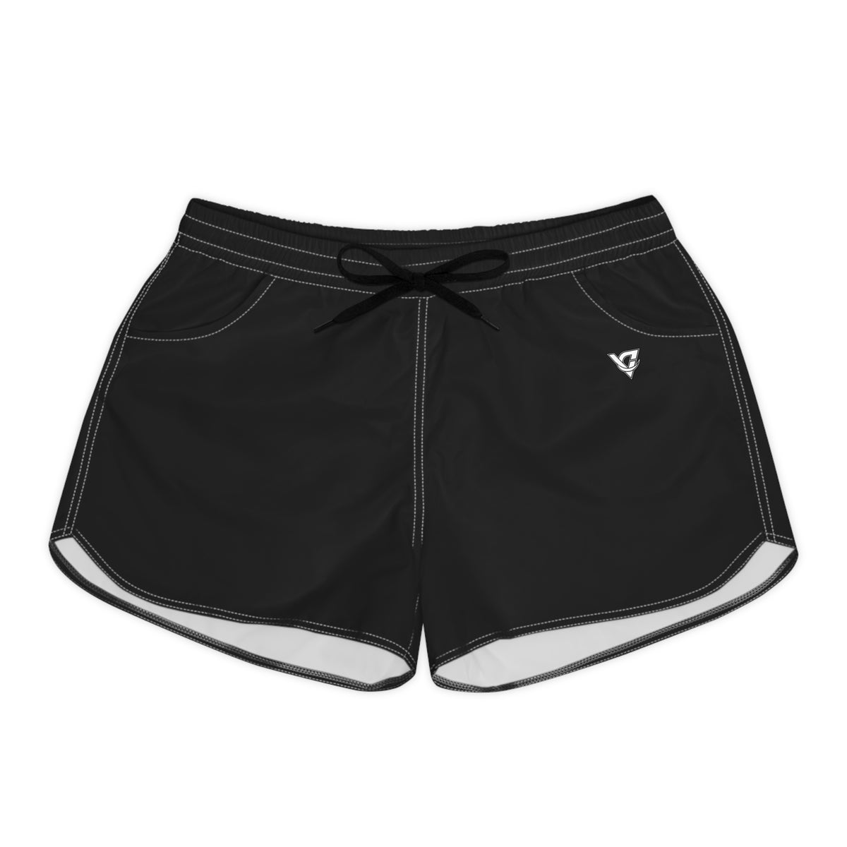 Women's Multipurpose Athletic Shorts with Pockets | Stealth Black Essential