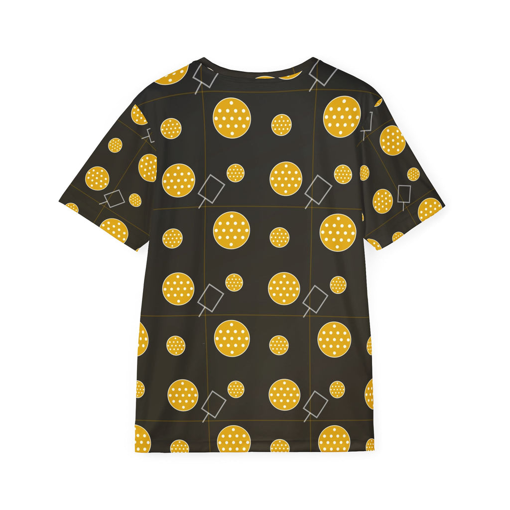 Pickleball Gold Rush Dink Dot Men's Sports Jersey