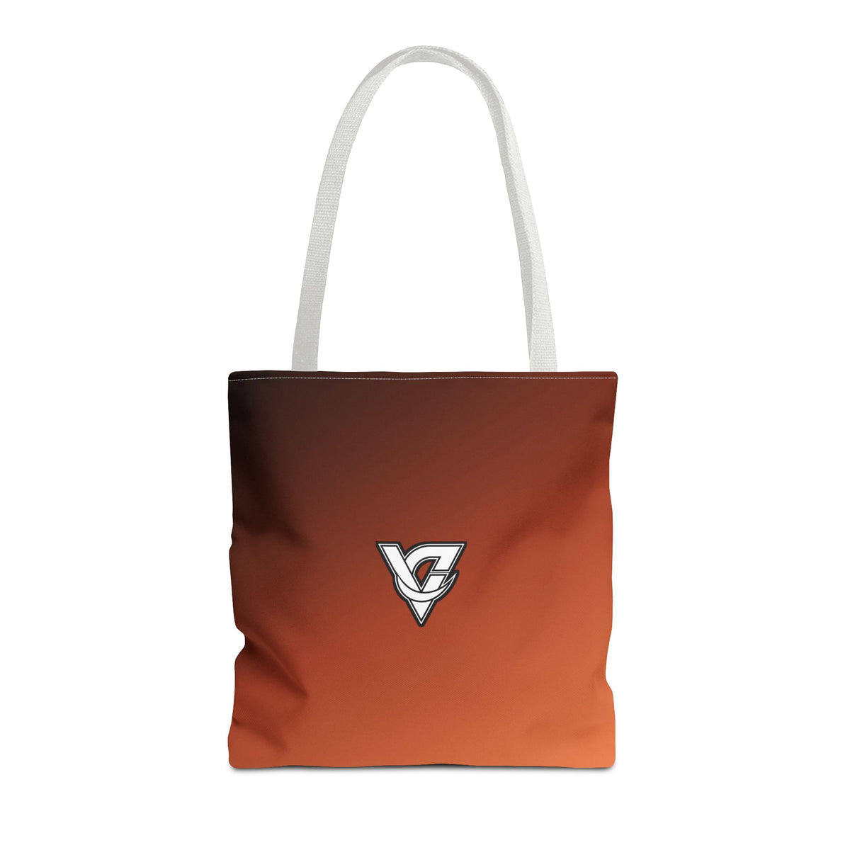 Terracotta Ombre Tote Bag — All-Over Print Gym & Everyday Tote