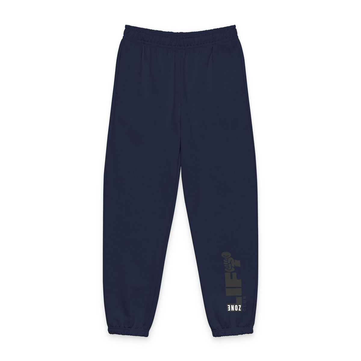 Beige VANTICOR Logo Sweatpants by Vantacore Athletics, view 5