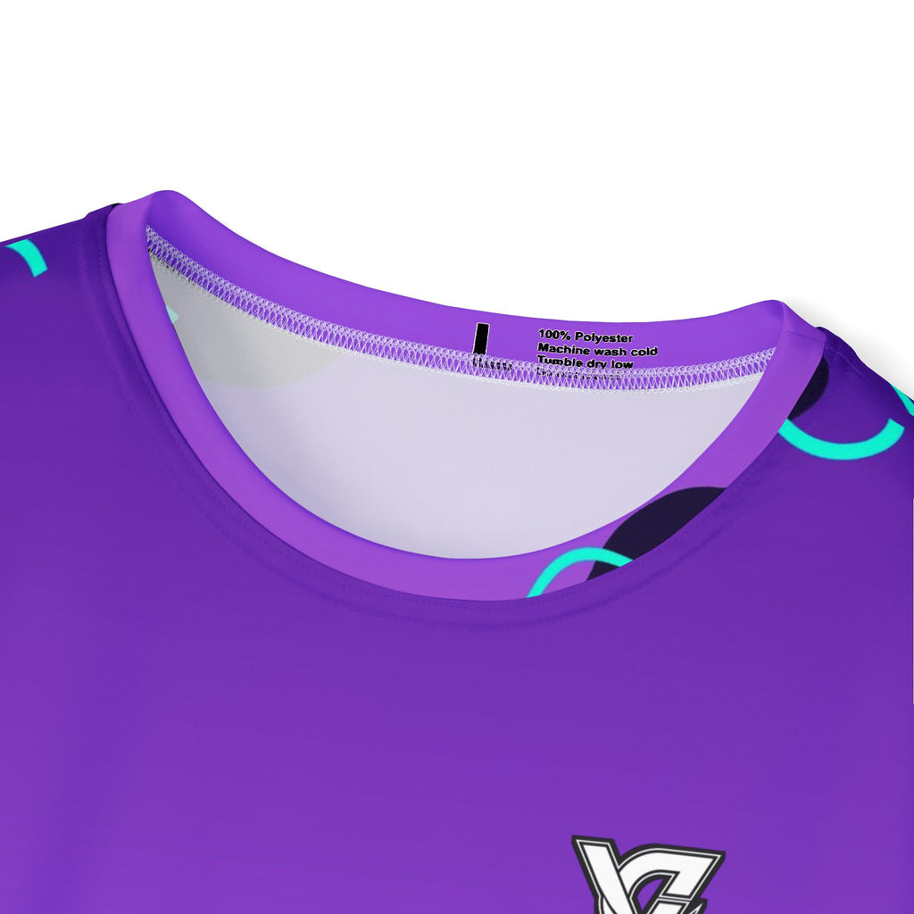 Tennis Galaxy Glow Horizon Fade Men's Sports Jersey