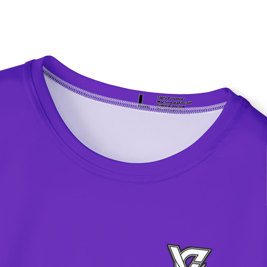 Vantacore Solid Purple Men's Sports Jersey