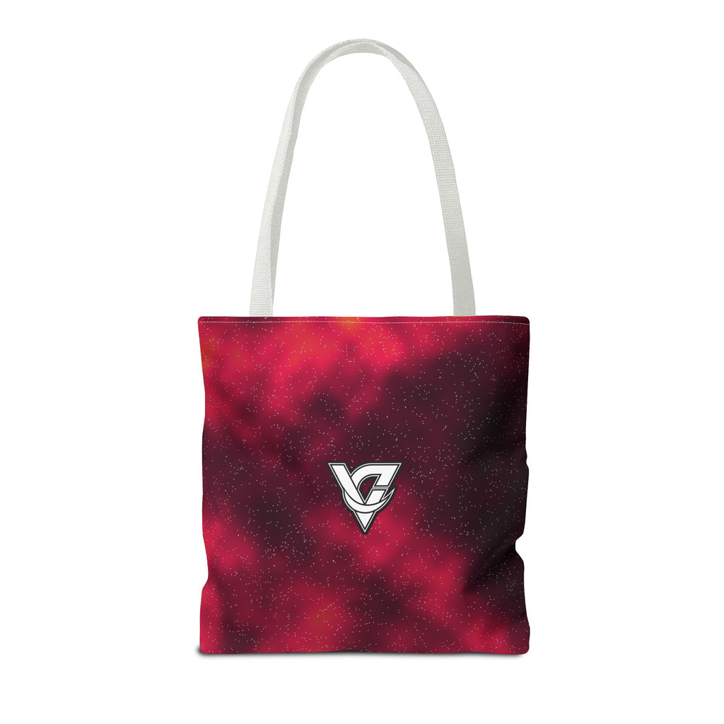 Infrared Galaxy Tote Bag — All-Over Print Gym & Everyday Tote