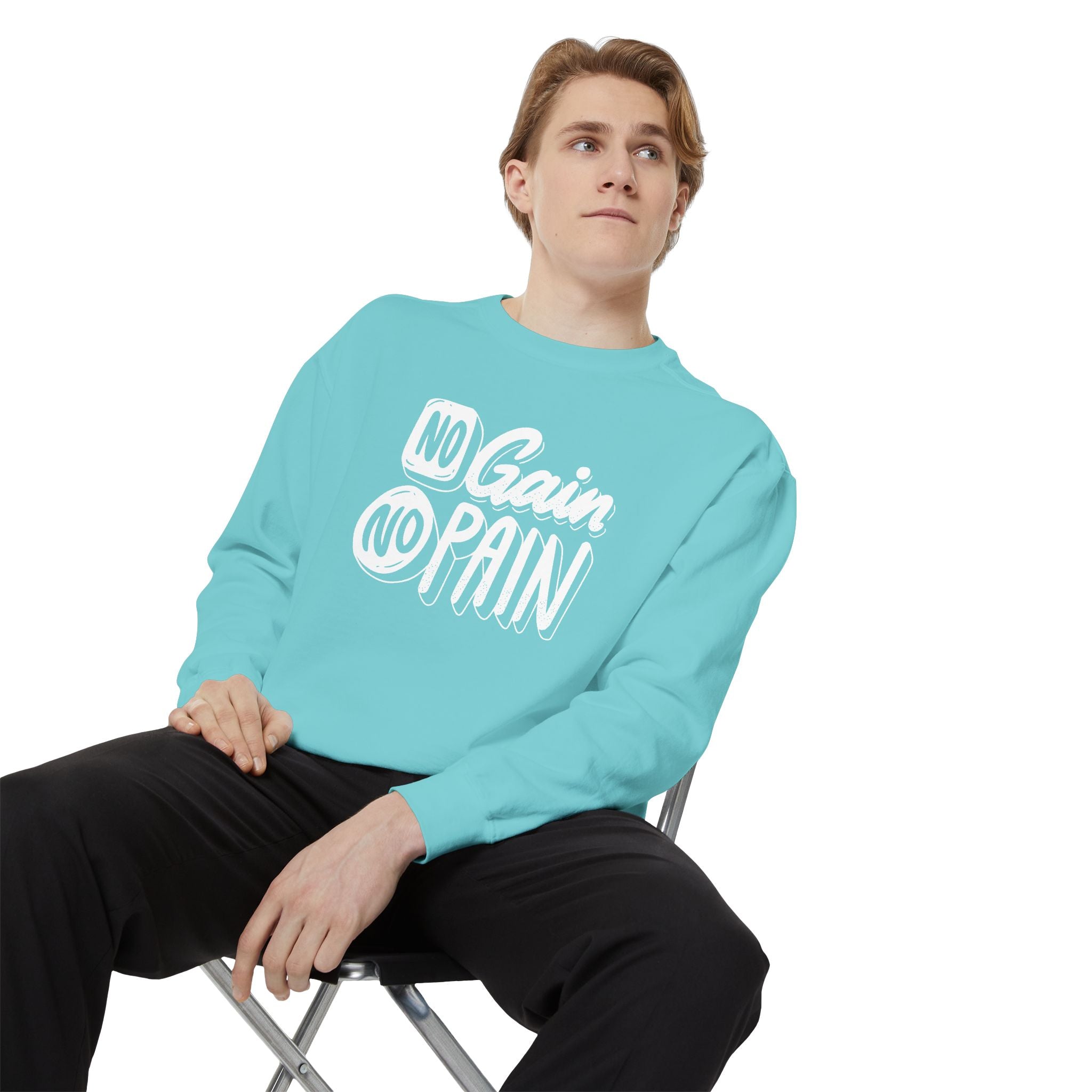 Copy of No Gain No Pain Sweatshirt | Motivational Fitness Crewneck