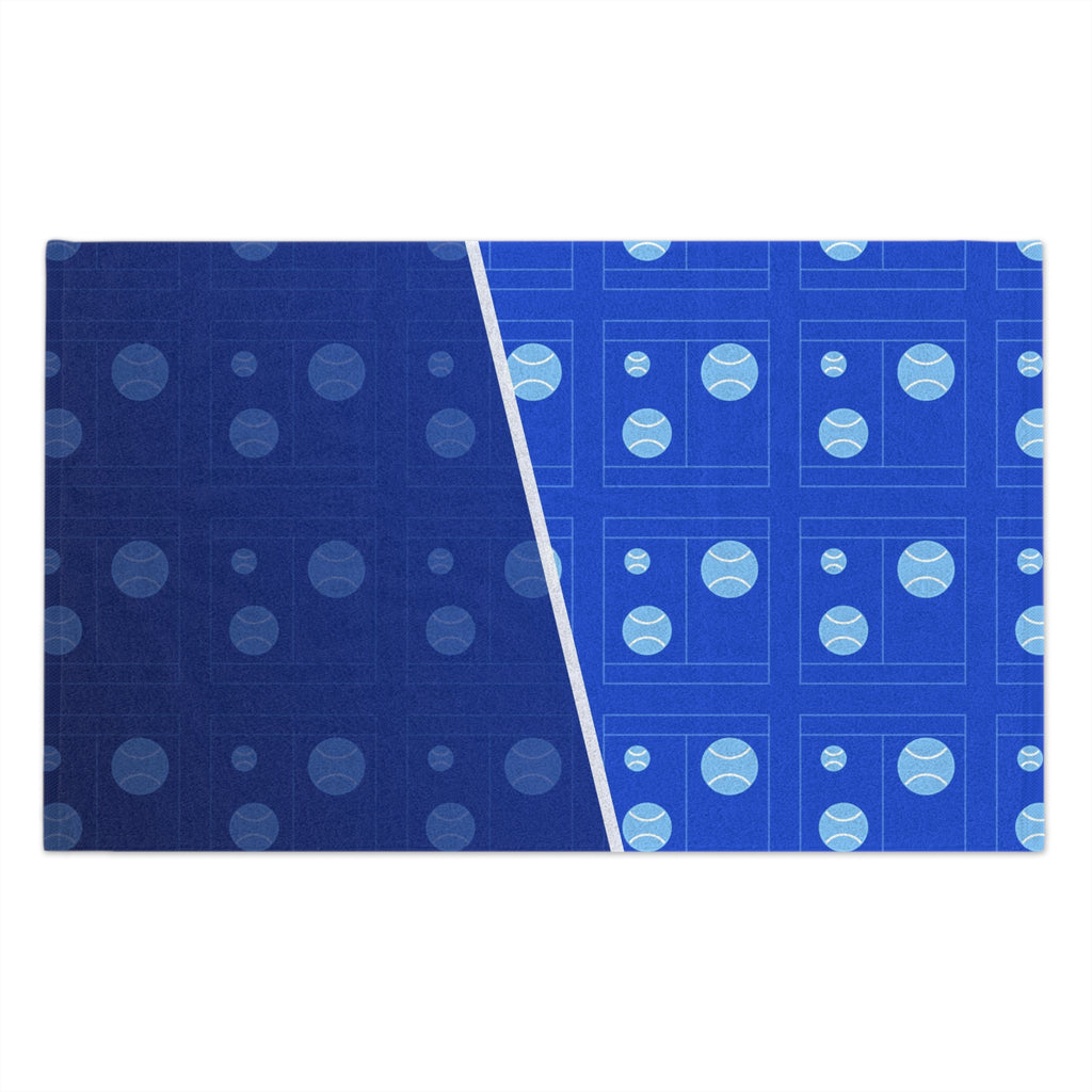 Tennis Royal Ice Baseline Seam Rally Towel