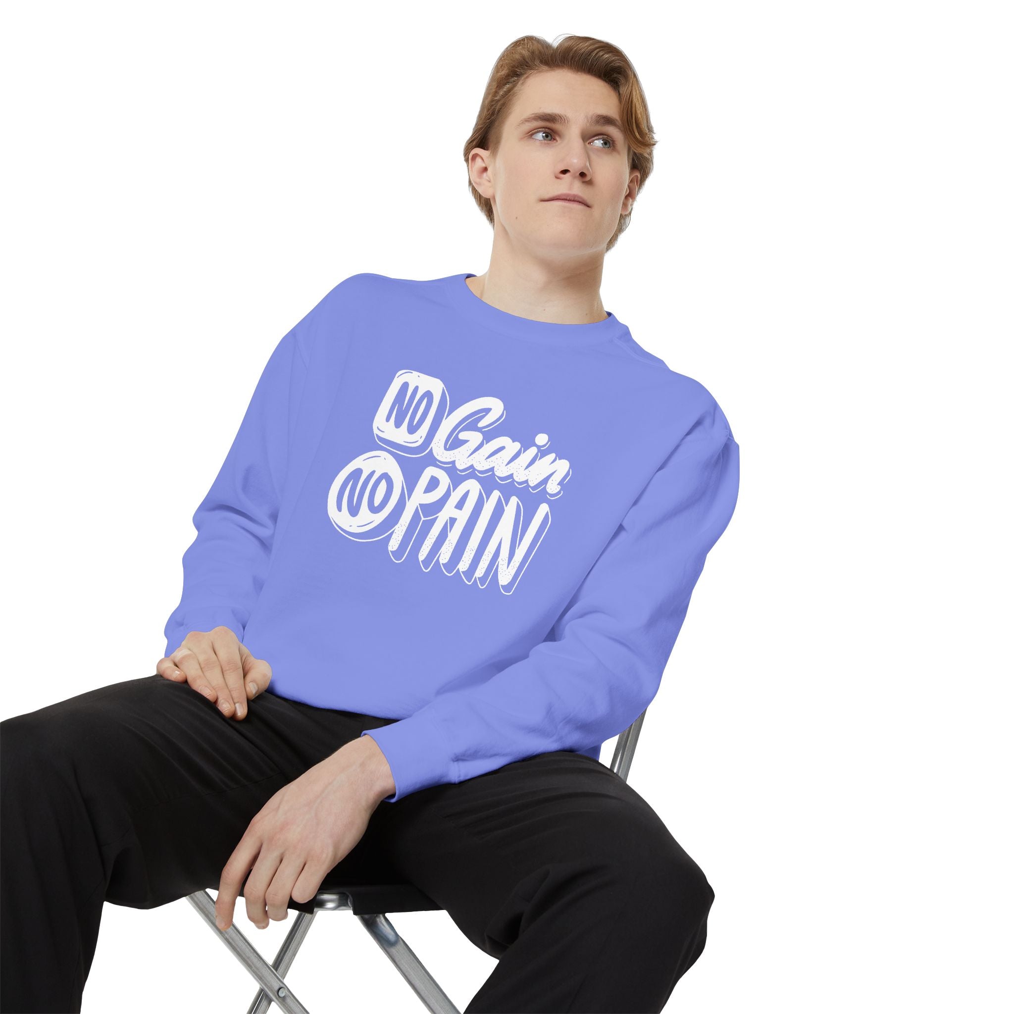 Copy of No Gain No Pain Sweatshirt | Motivational Fitness Crewneck
