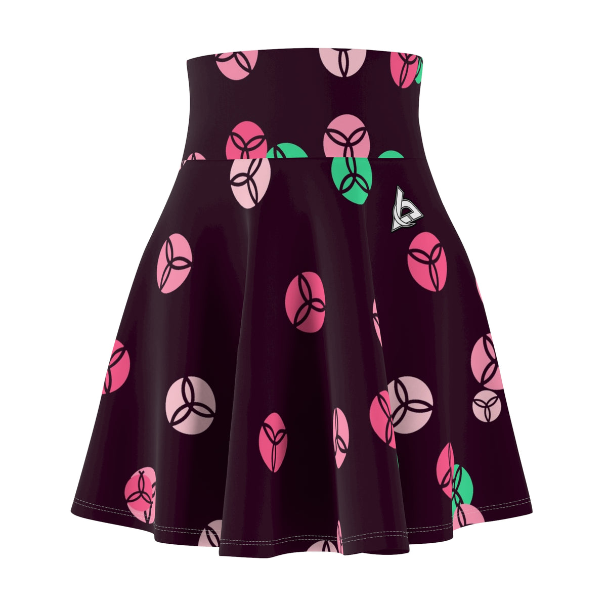 Volleyball Flamingo Fizz Icon Storm Women's Athletic Skater Skirt