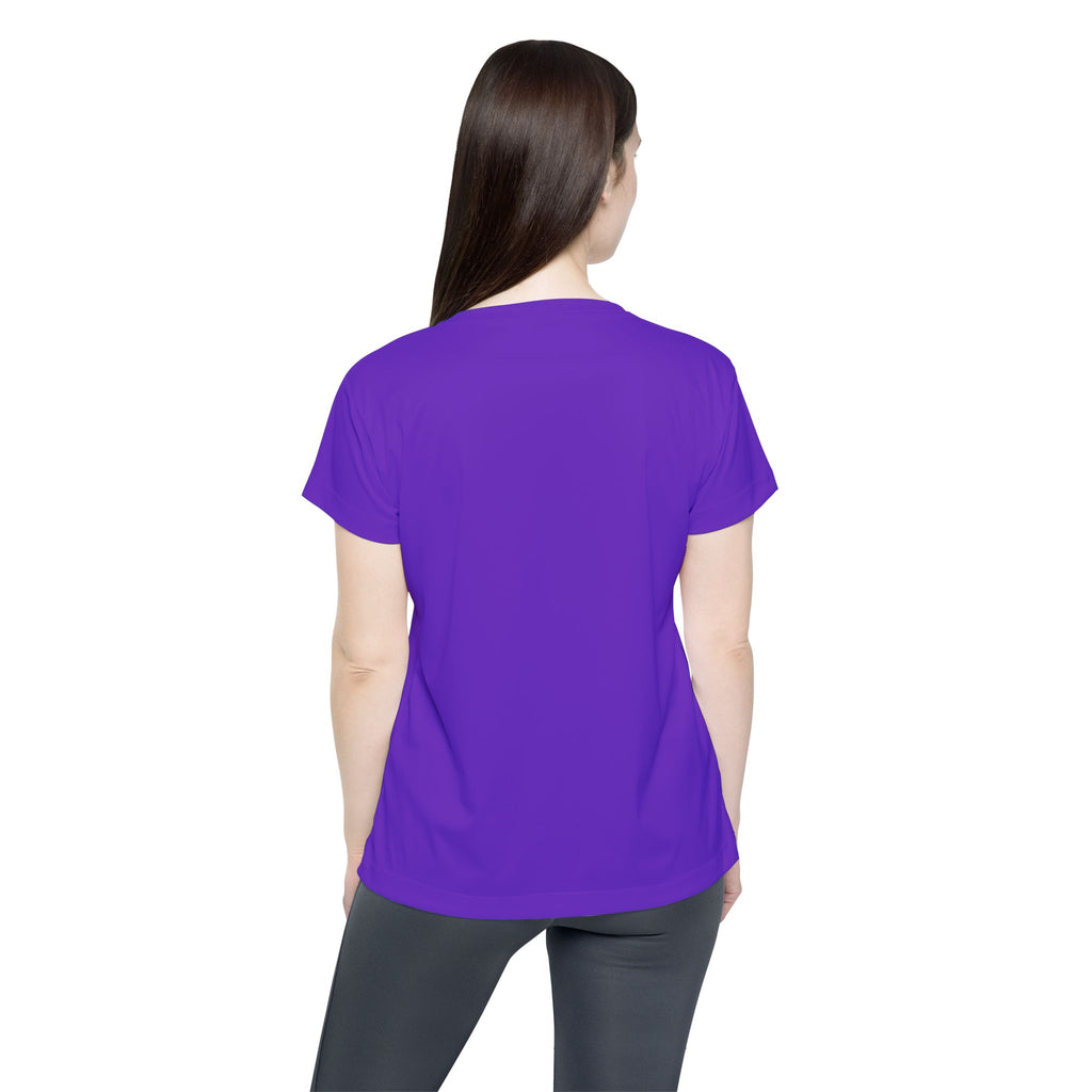 Vantacore Solid Purple Women's Sports Jersey