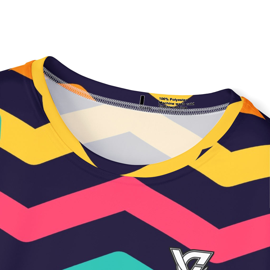 Combat Sports Electric Mango Chevron Rush Men's Sports Jersey