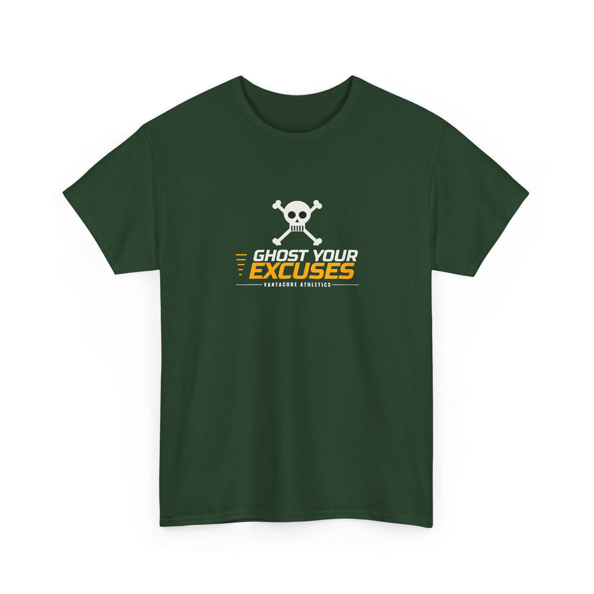 Ghost Your Excuses | Men's Halloween Graphic Gym T-Shirt