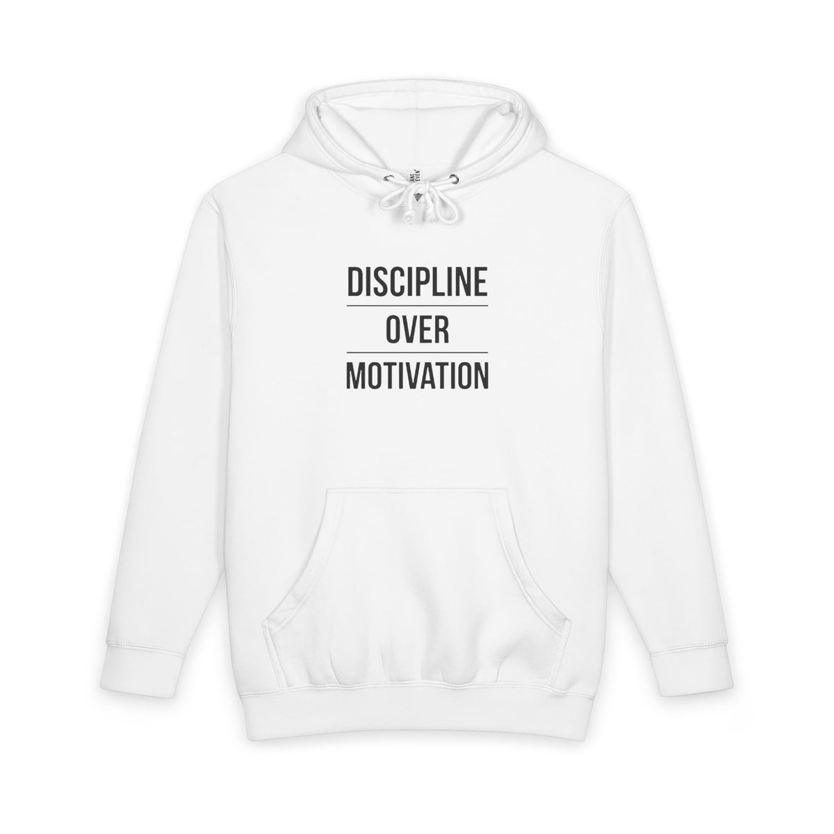 Discipline Over Motivation Hoodie by Vantacore Athletics, view 2