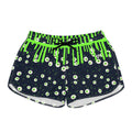 Women's Multipurpose Athletic Shorts with Pockets | Halloween Ghostly Night Slime Drip