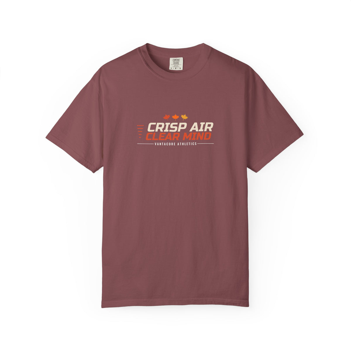 Crisp Air Clear Mind | Women's Garment-Dyed Graphic Tee