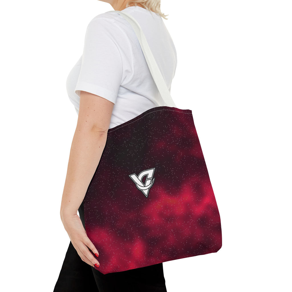 Infrared Galaxy Tote Bag — All-Over Print Gym & Everyday Tote