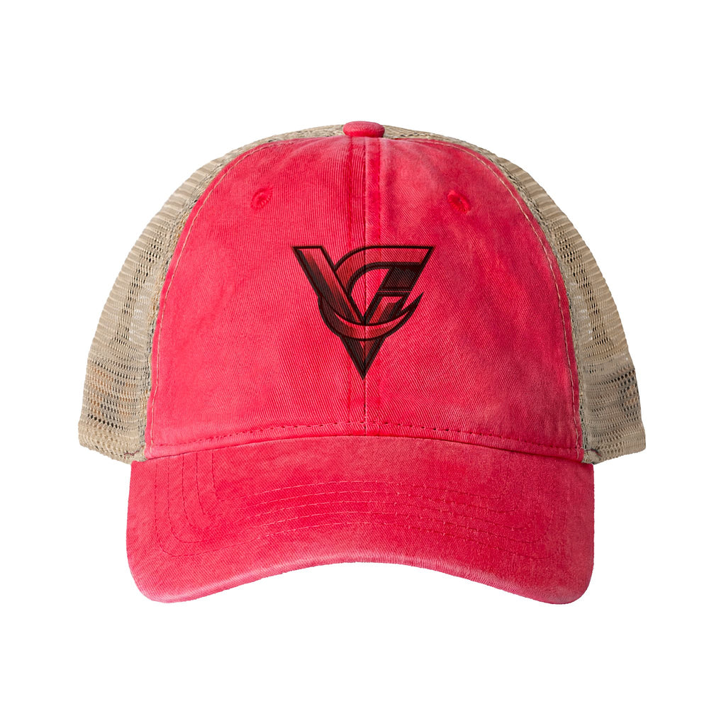 Women's Washed Mesh-Back Cap