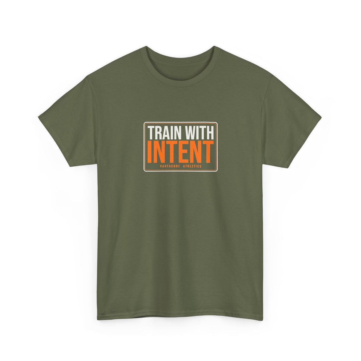 Train With Intent | Men's Graphic Gym T-Shirt