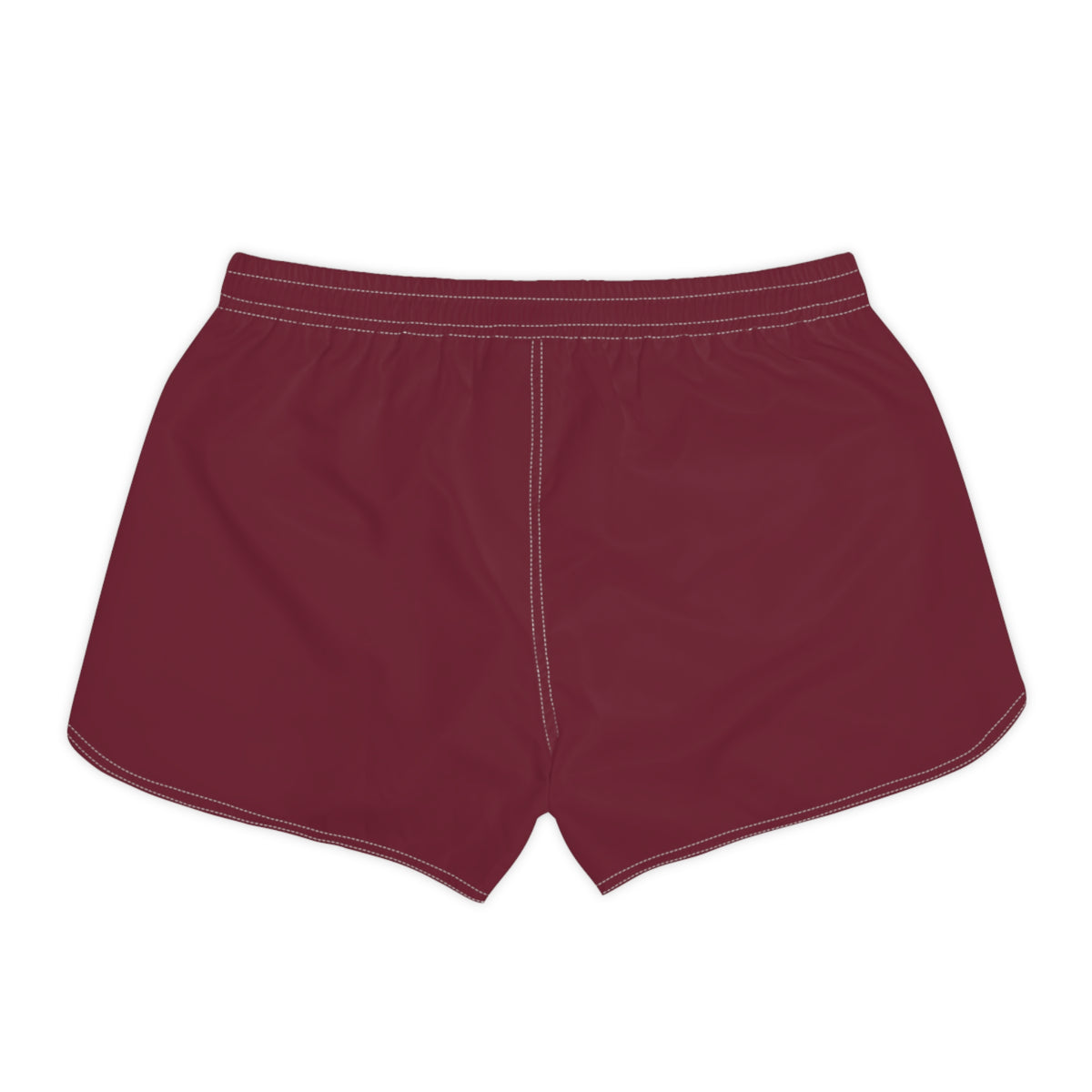 Women's Multipurpose Athletic Shorts with Pockets | Burgundy Essential