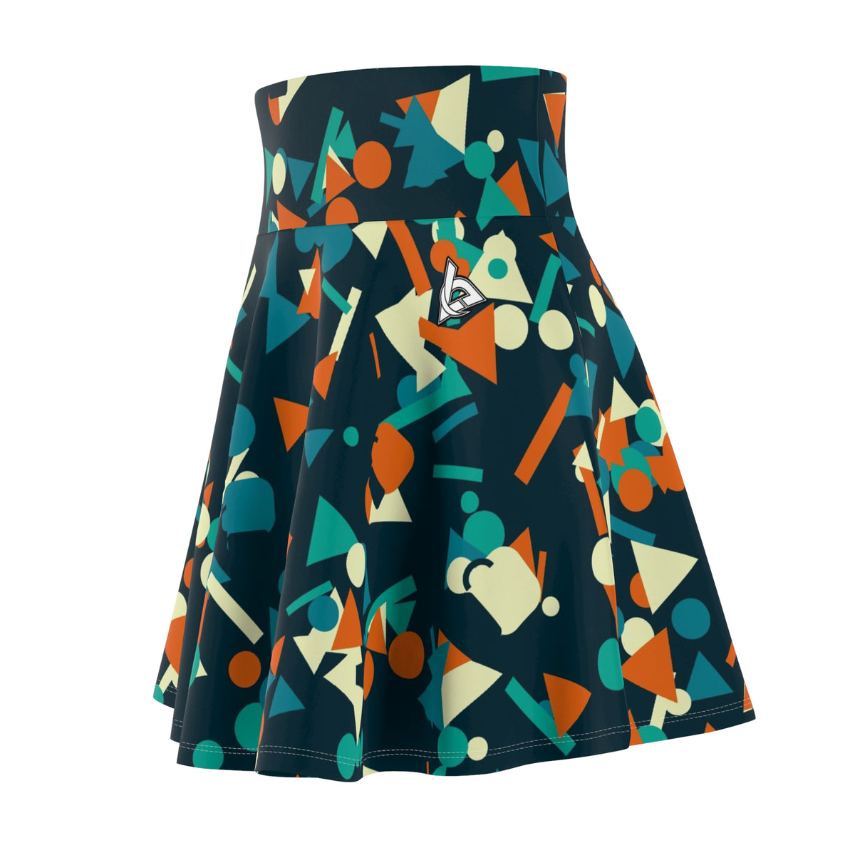 Combat Sports Peacock Confetti Pop Women's Athletic Skater Skirt
