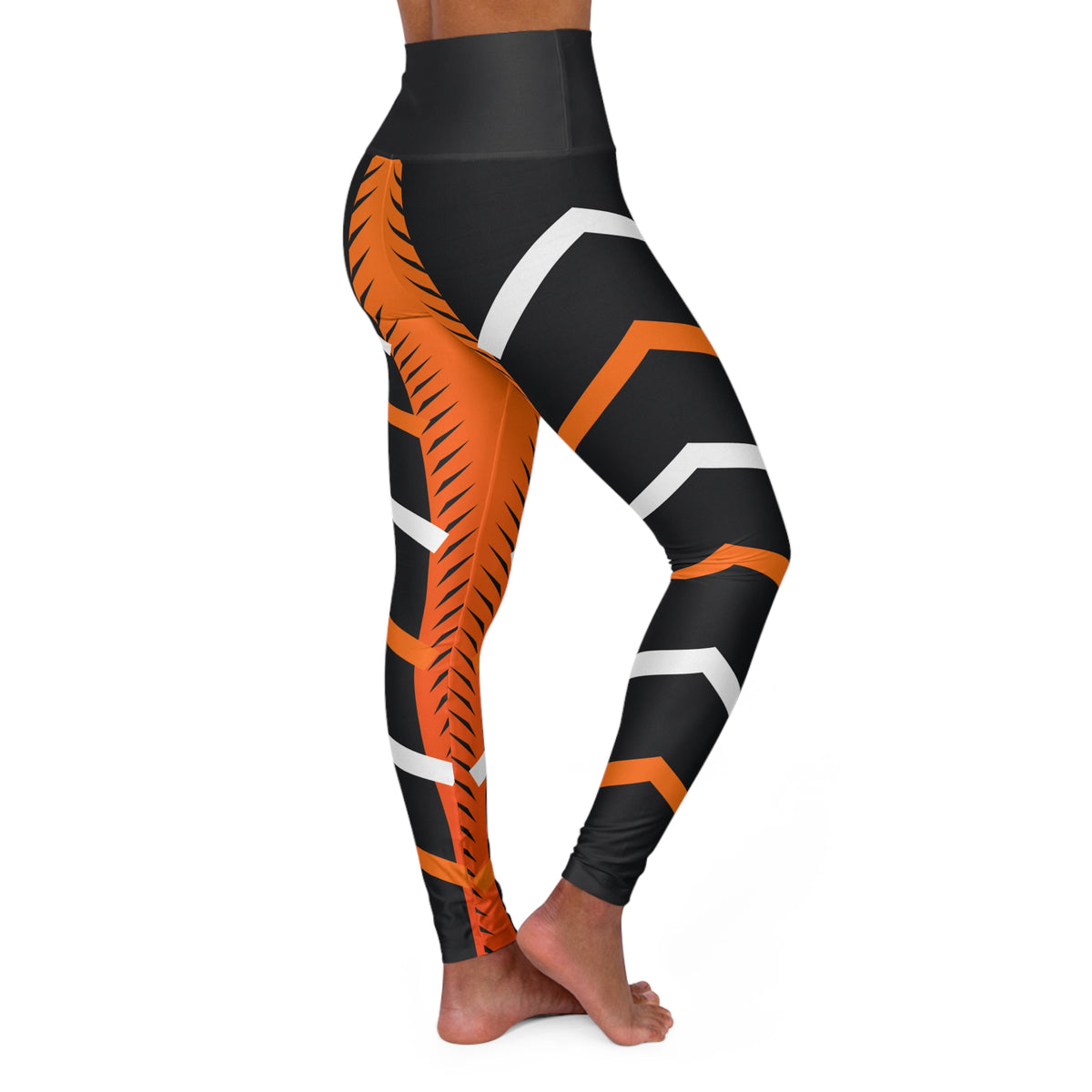 Inferno Strike High-Waisted Yoga Leggings