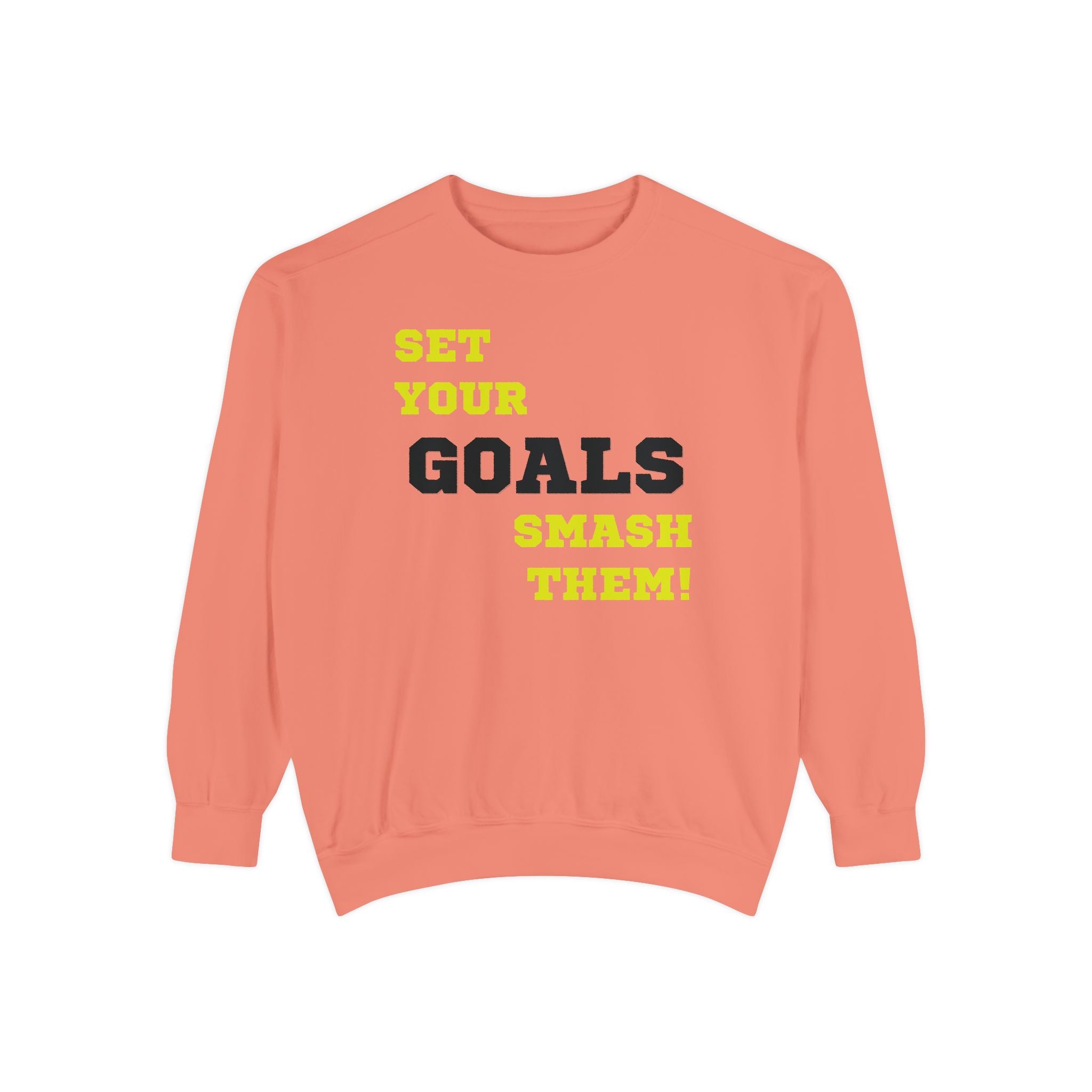 Set Goals | Motivational Crewneck Sweatshirt