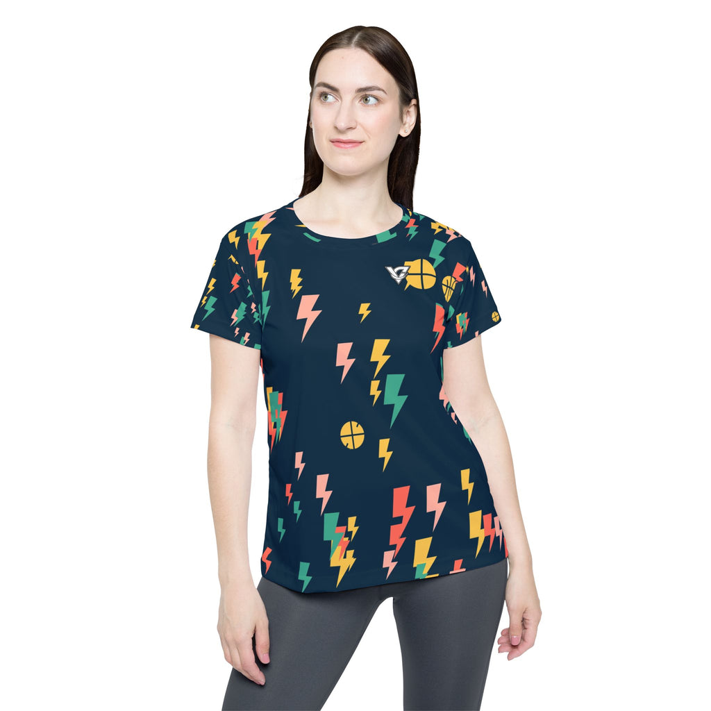 Basketball Coral Reef Bolt Strike Women's Sports Jersey