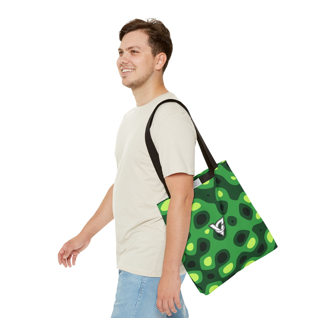 Jungle Ripple Tote Bag — All-Over Print Gym & Everyday Tote