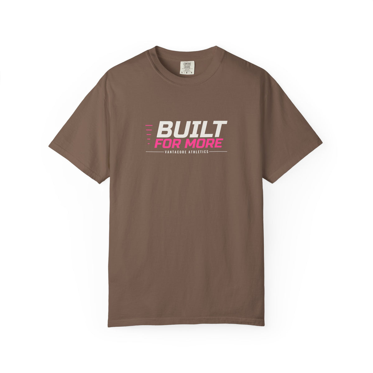 Built For More | Women's Garment-Dyed Graphic Tee