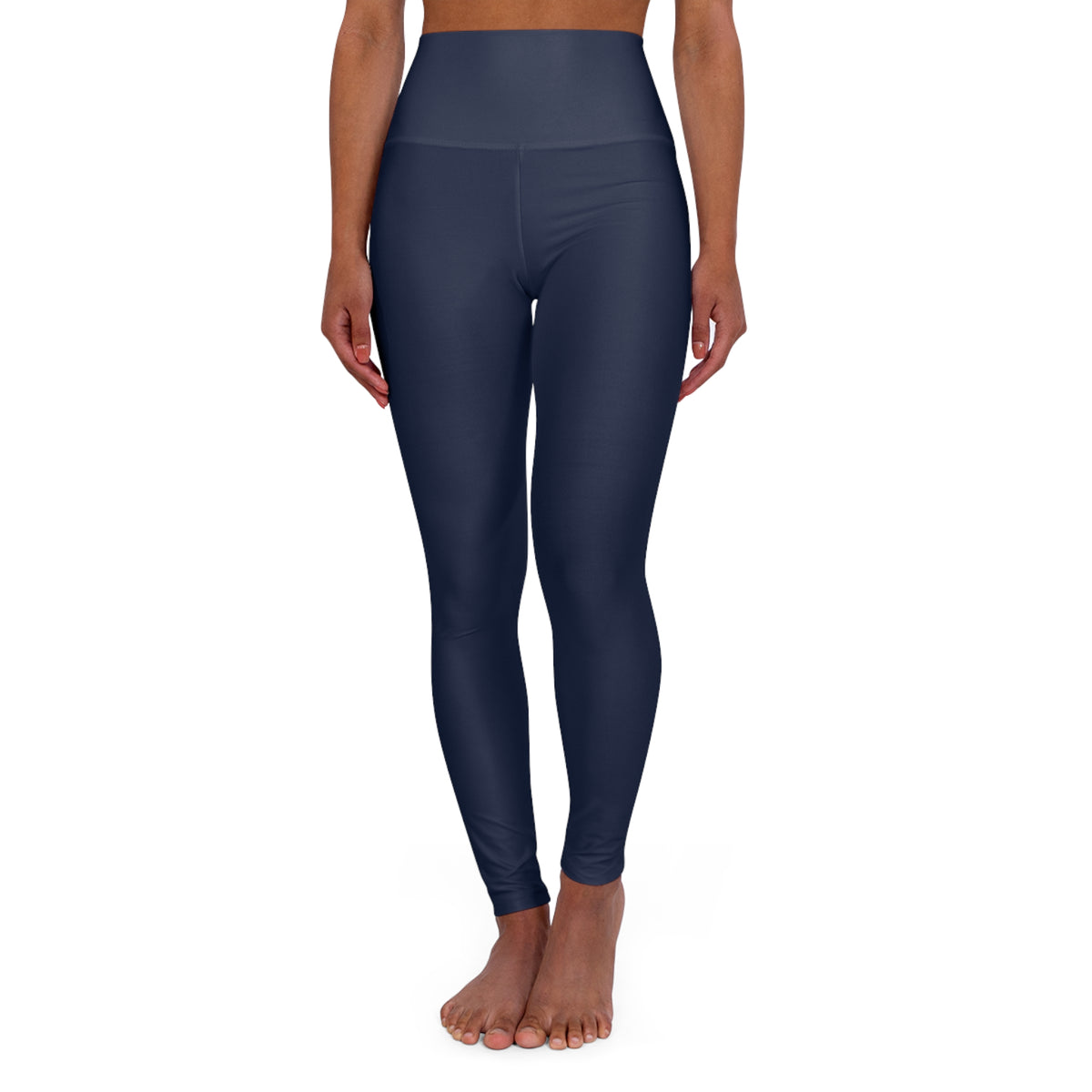 Midnight Navy Essential High-Waisted Yoga Leggings