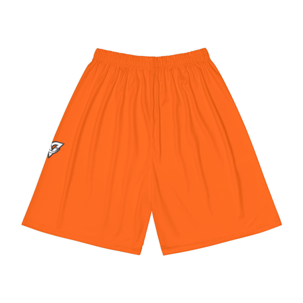Men's Blaze Orange Essential Athletic Sports Shorts