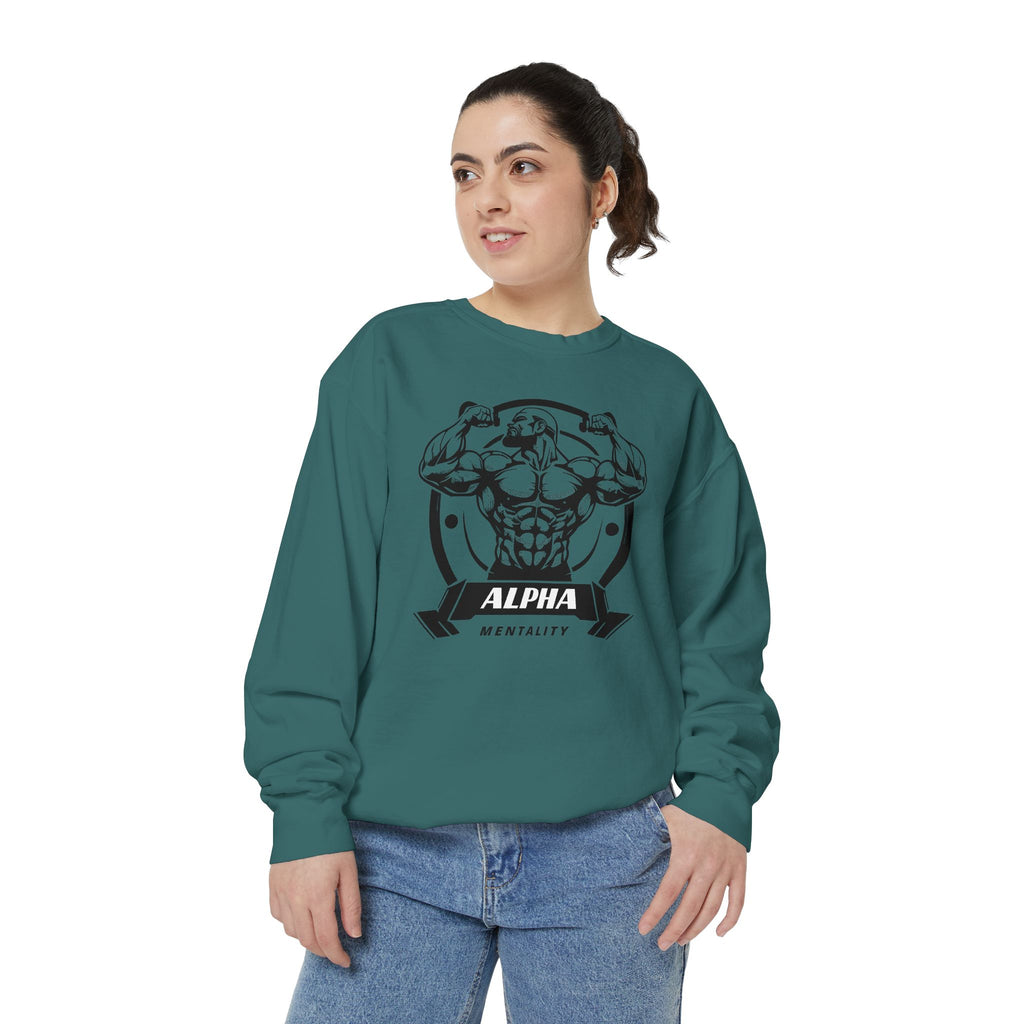 Alpha Mentality Sweatshirt | Muscular Gym Crewneck