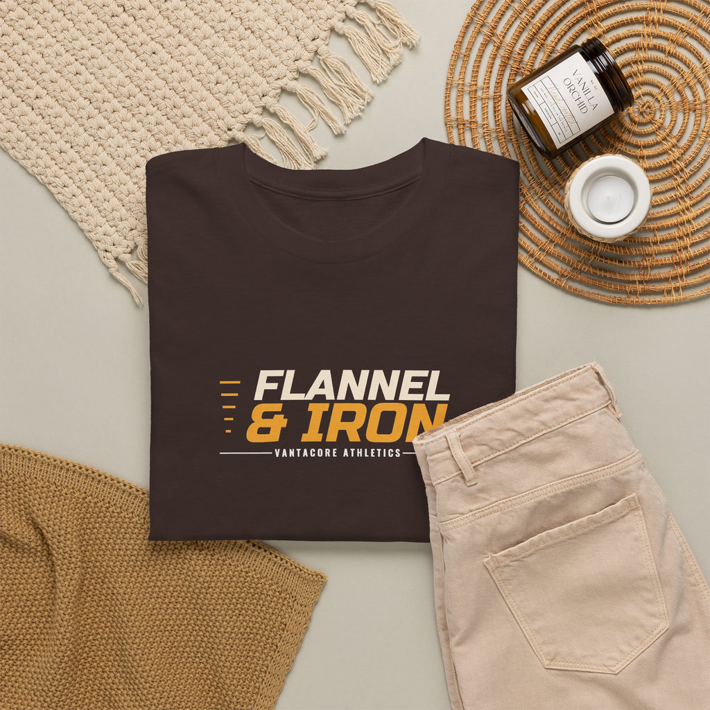 Flannel & Iron | Men's Graphic Gym T-Shirt