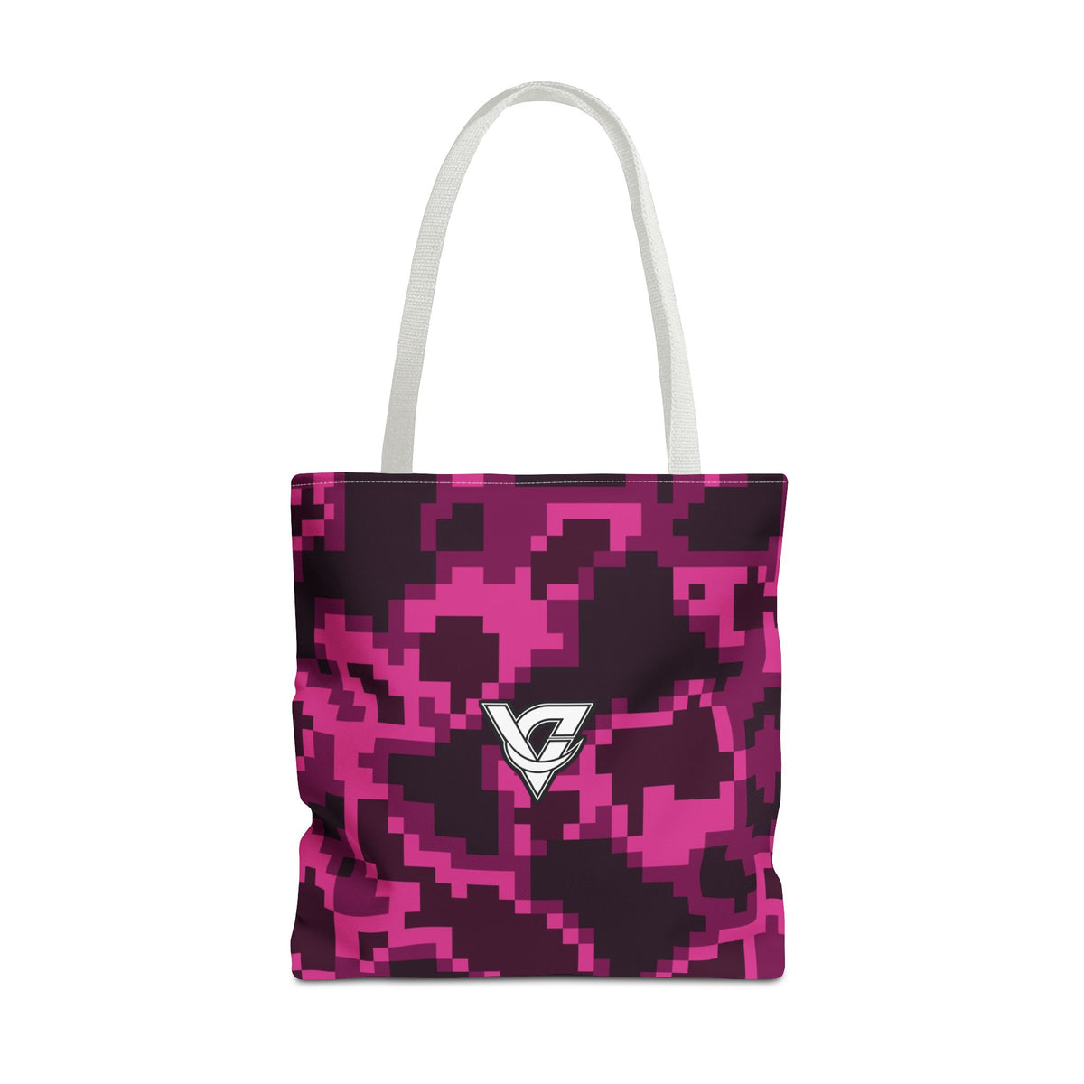 Berry Digital Camo Tote Bag — All-Over Print Gym & Everyday Tote